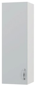 Modest Πάνω Ντουλάπι Γκρι 30x30x92cm GR-101-00146
