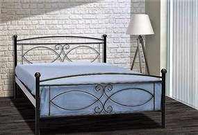 Κρεβάτι  ΤΖΙΑ1 για στρώμα 140χ190 διπλό με επιλογή χρώματος