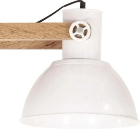 vidaXL Φωτιστικό Industrial Κρεμαστό 25 W Λευκό 109 εκ. Ε27