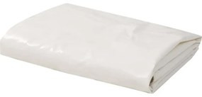 KRAUSMANN 180WW Μουσαμάς με Κρίκους 6 × 8m 180gr/τμ Λευκό-λευκό