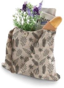 Τσάντα Αγορών  Βαμβακερή 43x65εκ. Leafs Eco Zone Metaltex 239327