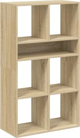 vidaXL Βιβλιοθήκη Χρώμα Sonoma Δρυς 66x31x112 εκ. Επεξεργασμένο Ξύλο