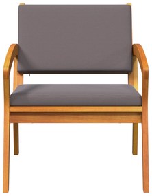 vidaXL Καρέκλες Κήπου 2 τεμ 59,5x70,5x72,5 εκ Μασίφ ξύλο ακακίας