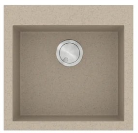 Sanitec Granite 816 Sabbia Γρανιτένιος Νεροχύτης 50 1Β 50cm