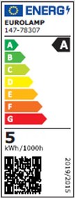 Λάμπα LED Eurolamp E27/5W/4000K/1055Lm 147-78307
