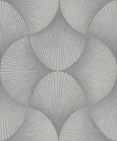 Ταπετσαρία Τοιχου Graphic Ασημί 608212 0.53cm x 10.05m