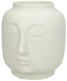Βάζο ArteLibre Λευκό Κεραμικό 14.6x13x14.8cm-05151572