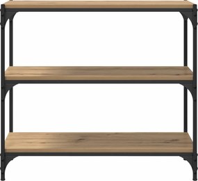 vidaXL Βιβλιοθήκη Artisan Oak 80 x 33 x 70,5 εκ.