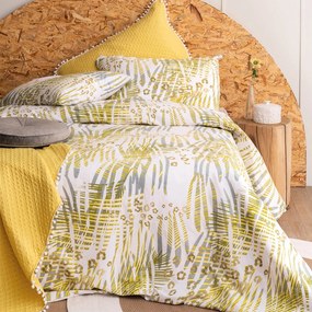Σεντόνια Μονά (Σετ) Palamaiki Fashion FL6153 Κίτρινο ΧΩΡΙΣ ΛΑΣΤΙΧΟ 170x260