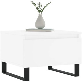 vidaXL Τραπεζάκια Σαλονιού 2 τεμ. Λευκά 50 x 46 x 35 εκ. Επεξεργ. Ξύλο