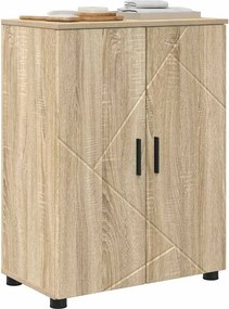 vidaXL Ντουλάπι Μπάνιου Δρύς Sonoma 60 x 35 x 80 εκ
