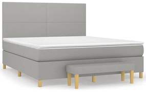 ΚΡΕΒΑΤΙ BOXSPRING ΜΕ ΣΤΡΩΜΑ ΑΝ. ΠΡΑΣΙΝΟ 160X200ΕΚ ΥΦΑΣΜΑΤΙΝΟ 3137005