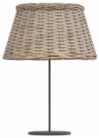 vidaXL Καπέλο Φωτιστικού Καφέ Ø50x30 εκ. από Wicker