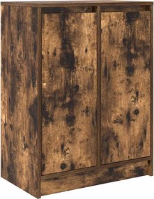 vidaXL Ντουλάπι Καπνιστή Δρυς 57x34x76 εκ. από Επεξεργασμένο Ξύλο