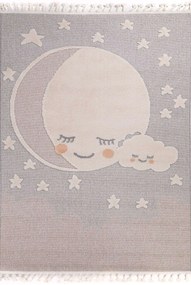 Χαλί Lila 56 Grey-Ivory Royal Carpet 133X190cm