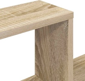 vidaXL Κρεμαστά ράφια 2 pcs Sonoma Δρυς 80 x 15 x 30 εκ