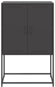 Έπιπλο Τηλεόρασης Πράσινο Λαδί 100,5x39x60,5 εκ. από Ατσάλι - Πράσινο