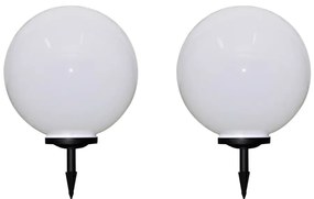 vidaXL Φωτιστικά Εξωτ. Χώρου για Μονοπάτια 2 τεμ. LED Καρφωτά 50 εκ.