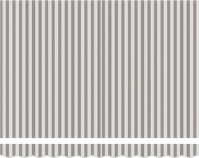 vidaXL Ανταλλακτικό πανί τέντας για 4,5x3,5 μ.