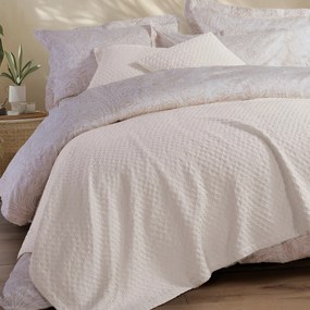 Κουβέρτα Πικέ Υπέρδιπλη (230x240) Nef-Nef Homeware Elmer Off White