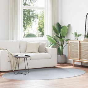 vidaXL Χαλί "HUARTE" Γκρι 160x230 εκ. Ωοειδές