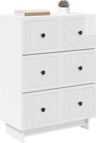 vidaXL Ντουλάπι με Συρτάρια 66 x 34,5 x 90 εκ Επεξεργασμένο Ξύλο