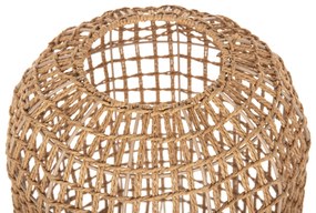 Φωτιστικό Δαπέδου Μέταλλο-Paper Rope Σε Καφέ-2 Λάμπες Φ30x134Υεκ.