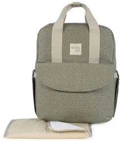 Τσάντα Αλλαξιέρα Backpack Pasito a Pasito Walking Mum Poppy Olive Πουά