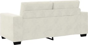 vidaXL Διθέσιος Καναπές-Διάδρομος Κρεμ 180x77x82 εκ. Βελούδο