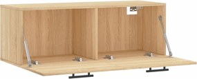 vidaXL Ντουλάπι Τοίχου Sonoma Δρυς 100 x 36,5 x 35 εκ. Επεξεργ. Ξύλο