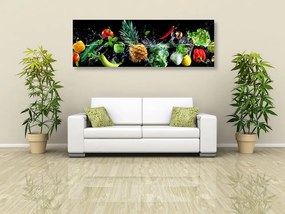 Εικόνα βιολογικών φρούτων και λαχανικών