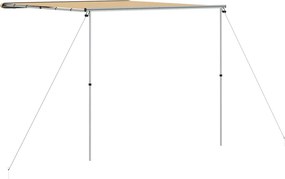vidaXL Τέντα Τροχόσπιτου Μπεζ 2,4 x 3 x 2,15 μ.
