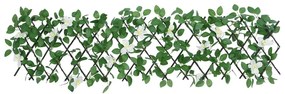 vidaXL Καφασωτό Επεκτεινόμενο Πράσινο 180x30εκ. Τεχνητός Κισσός