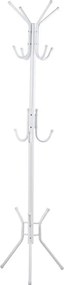 Καλόγερος ρούχων Piero μέταλλο λευκό Φ44x181εκ 44x44x181 εκ.