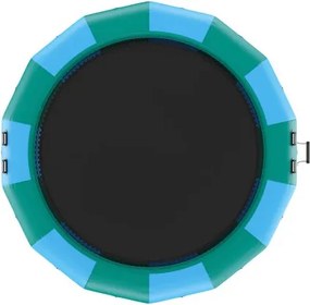 VEVOR 15ft Inflatable Water Trampoline Swim Platform Bounce for Pool Lake Toy