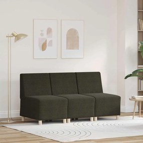 vidaXL Καθίσμα Σαλονιού 3 pcs Πράσινο 55 x 74 x 82 εκ.
