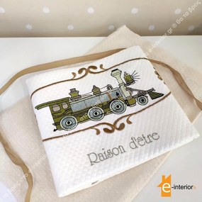 Κουβέρτα Πικέ Αγκαλιάς - Choo Choo Train 108106005