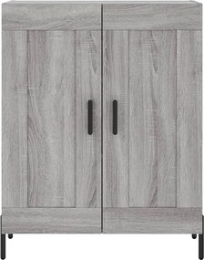 vidaXL Ντουλάπι Γκρι Sonoma 69,5 x 34 x 90 εκ. από Επεξεργασμένο Ξύλο