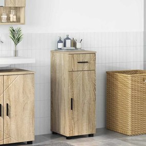 vidaXL Ντουλάπι Μπάνιου Sonoma Δρυς 30 x 35 x 80 εκ Επεξεργασμένο ξύλο