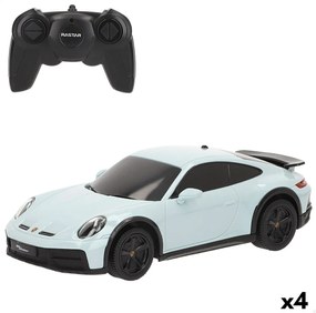 Αυτοκίνητο Radio Control Porsche 18 X 6 X 8 CM (4 Μονάδες)