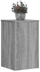 vidaXL Βάσεις Φυτών 2 Τεμ. Γκρι Sonoma 30x30x50 εκ. Επεξεργασμένο Ξύλο