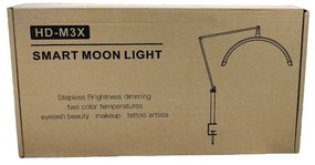Επαγγελματική λάμπα Half Moon 3000K/4500K/6000K HD-M3X - Smart Moonlight