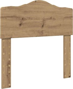 vidaXL Κεφαλάρι Artisan Oak 80 cm Επεξεργασμένο ξύλο