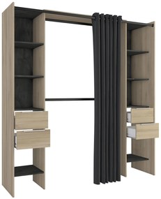 Βεστιάριο Dande-Σονόμα - Μαύρο