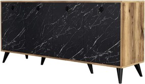 Stewehome μοντέρνα κονσόλα σαλονιού 180x45x80 cm