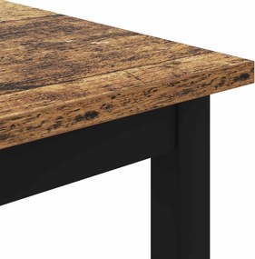 vidaXL Τραπεζάκι σαλονιού Παλιό ξύλο 100 x 100 x 45 cm