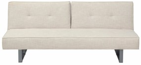 Καναπές κρεβάτι Berwyn 1559, Beige, 79x190x88cm, 44 kg, Πόδια: Μέταλλο | Epipla1.gr