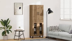 vidaXL Highboard 2 τμχ. Artisan Oak 69,5 x 34 x 180 εκ.