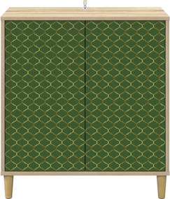 vidaXL Πλαϊνό γραφείο GELEEN Sonoma 69 x 33 x 75 εκ.