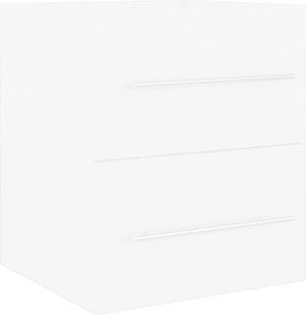 vidaXL Ντουλάπι Νιπτήρα Λευκό 41 x 38,5 x 48 εκ. από Επεξ. Ξύλο